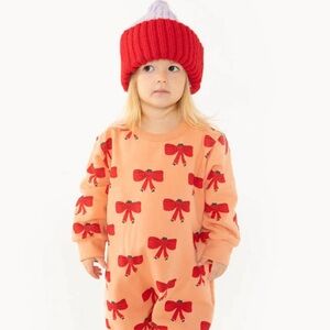 Tiny Cottons Walking Bow One Piece, 24 months